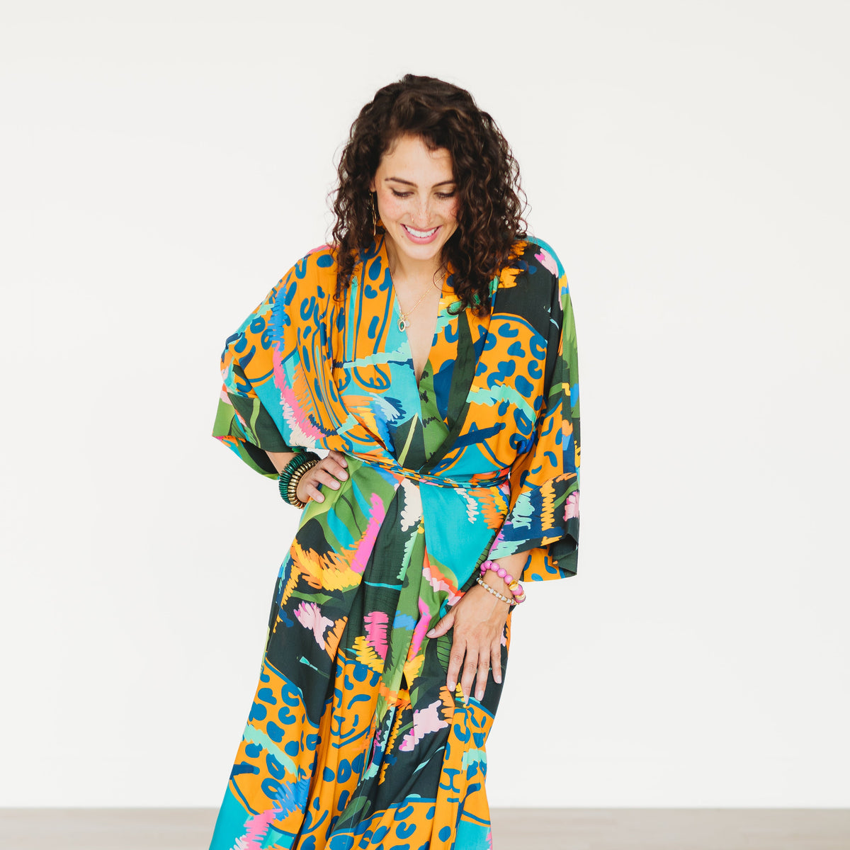Winton and Waits Pastel Brushstrokes Accessory Scarf main image 1