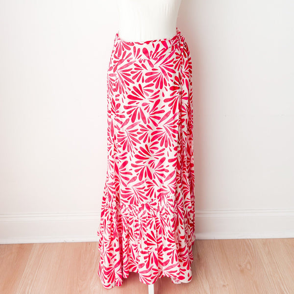 Petals 3-Way Wrap Skirt - Pink