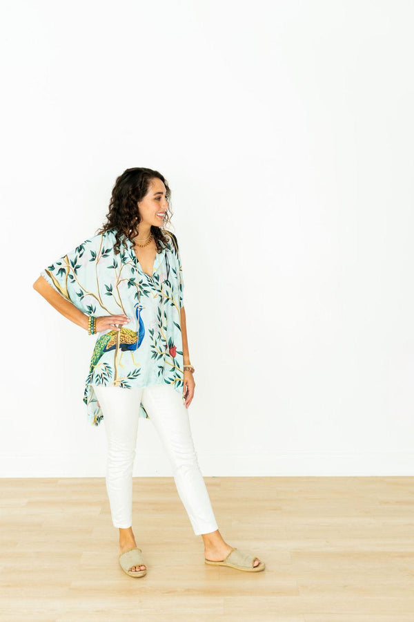 Peacock Paradise Tunic