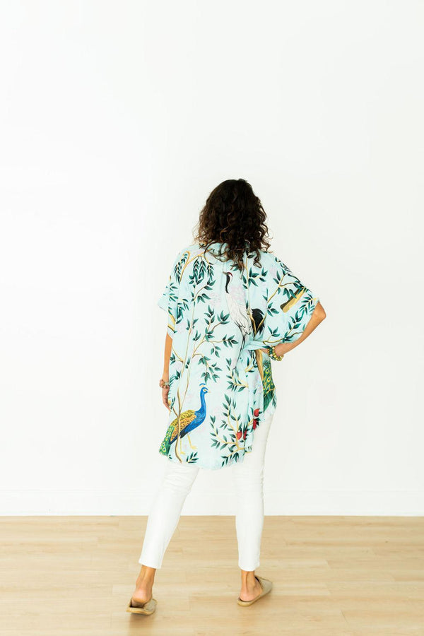 Peacock Paradise Tunic