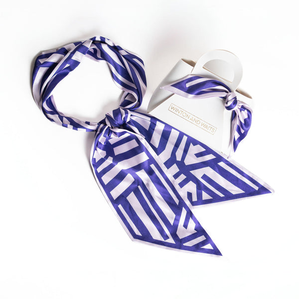 Game Day Accessory Scarf - Purple & Lavender