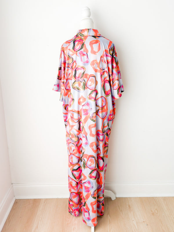 Lavender Fields Button Down Dress