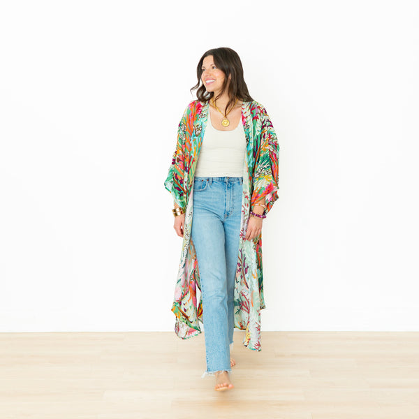 Enchanted Forest Long Kimono