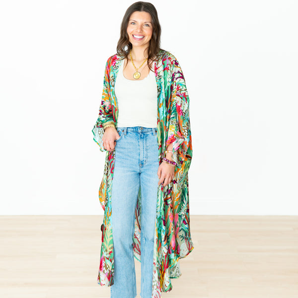 Enchanted Forest Long Kimono