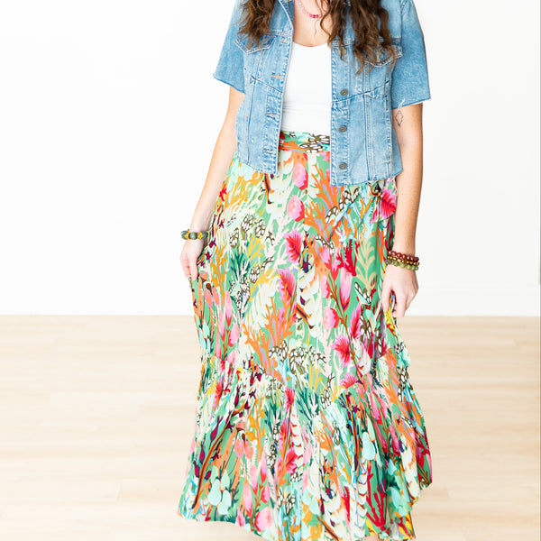 Enchanted Forest 3-Way Wrap Skirt