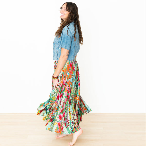 Enchanted Forest 3-Way Wrap Skirt