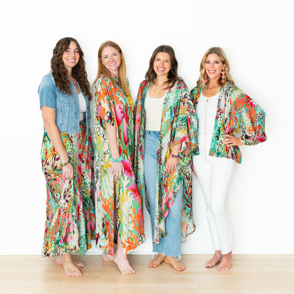 Enchanted Forest Short Kimono