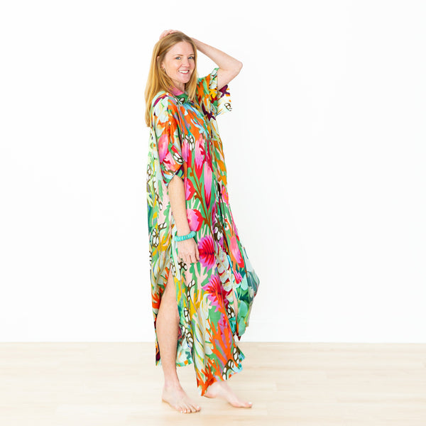 Enchanted Forest Button Down Dress