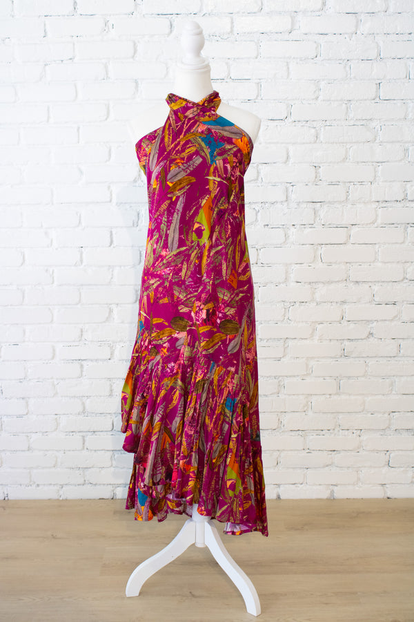 Featherington- Pink 3-Way Wrap Skirt