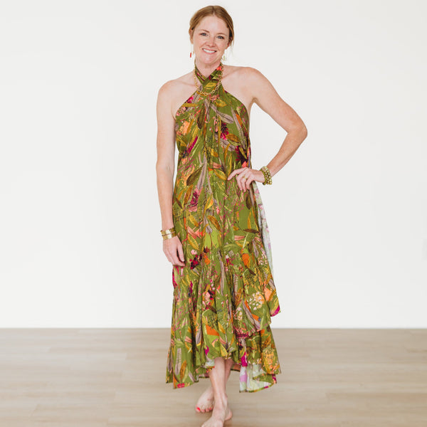 Featherington- Pink 3-Way Wrap Skirt