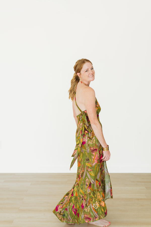 Featherington- Pink 3-Way Wrap Skirt