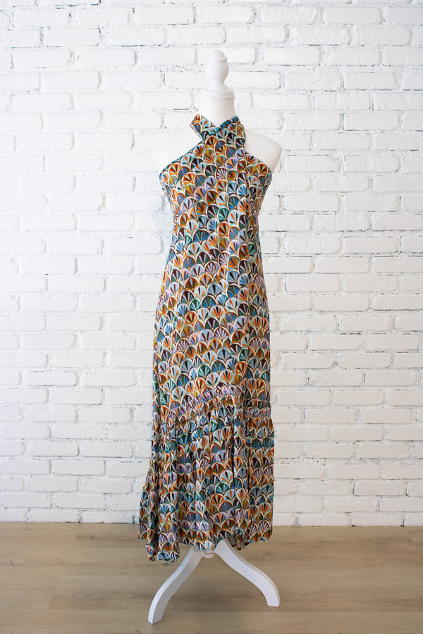 Fresco Fans 3-Way Wrap Skirt