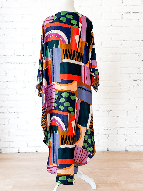 Over the Rainbow Long Kimono