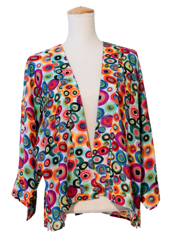 Stacking Stones Short Kimono