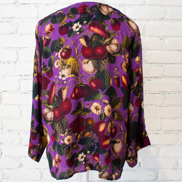 Fall Fraise Short Kimono