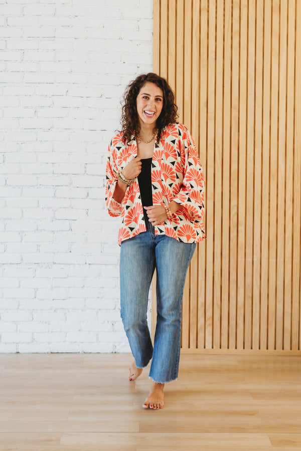 Mumbai Short Kimono