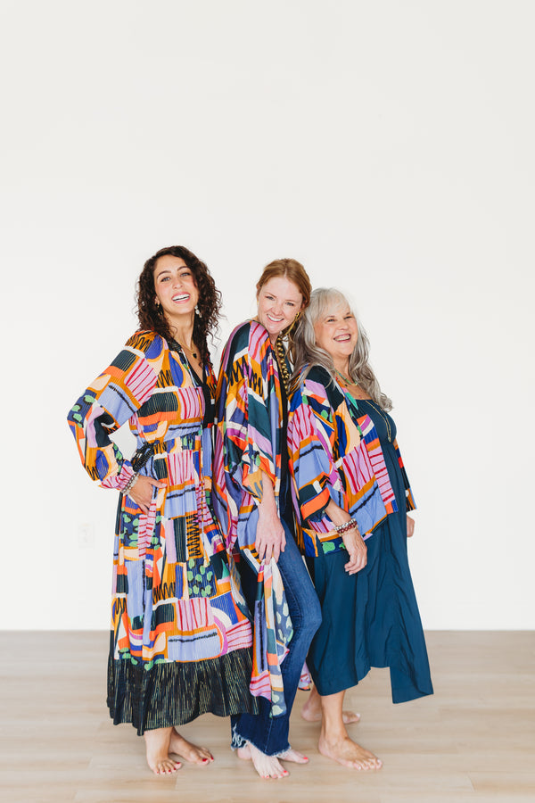 Over the Rainbow Short Kimono