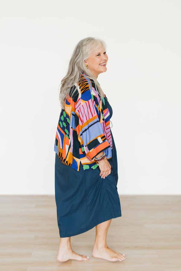 Over the Rainbow Short Kimono