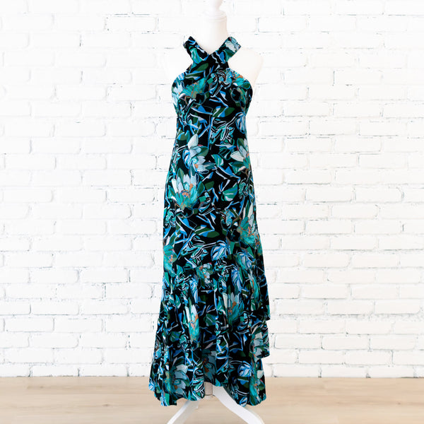 Painted Protea - Ocean 3-Way Wrap Skirt