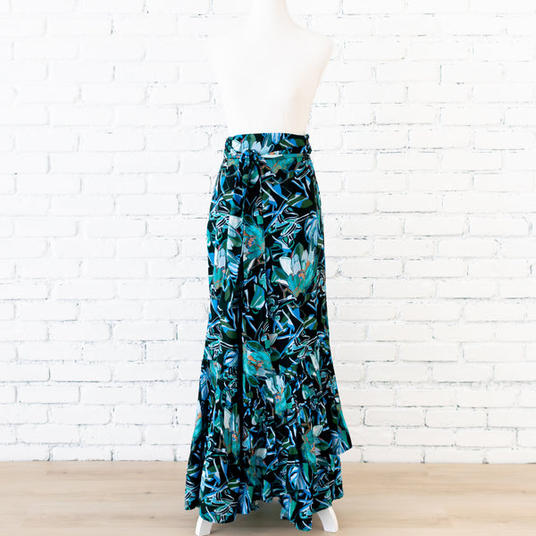 Painted Protea - Ocean 3-Way Wrap Skirt