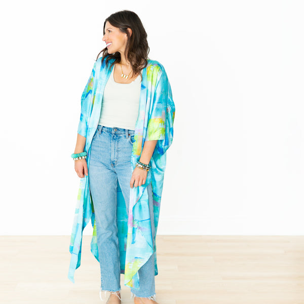Coco Loco Long Kimono