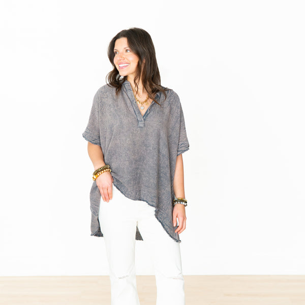 Denim Stonewashed Tunic