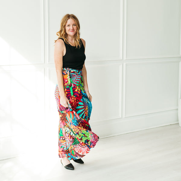 Fiesta Floral 3-Way Wrap Skirt