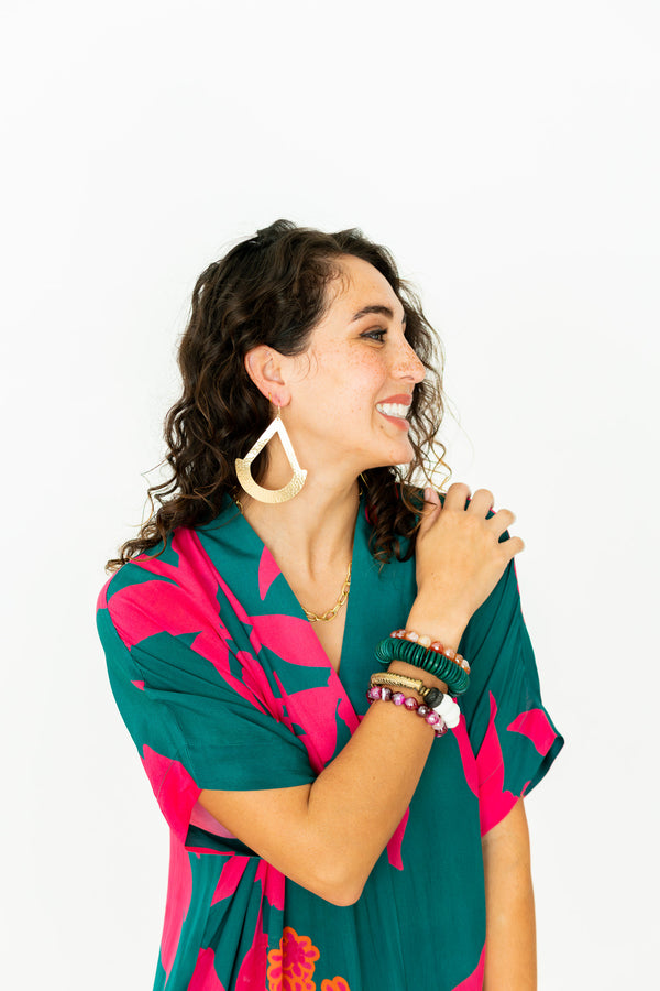 Majesty V-Neck Dress