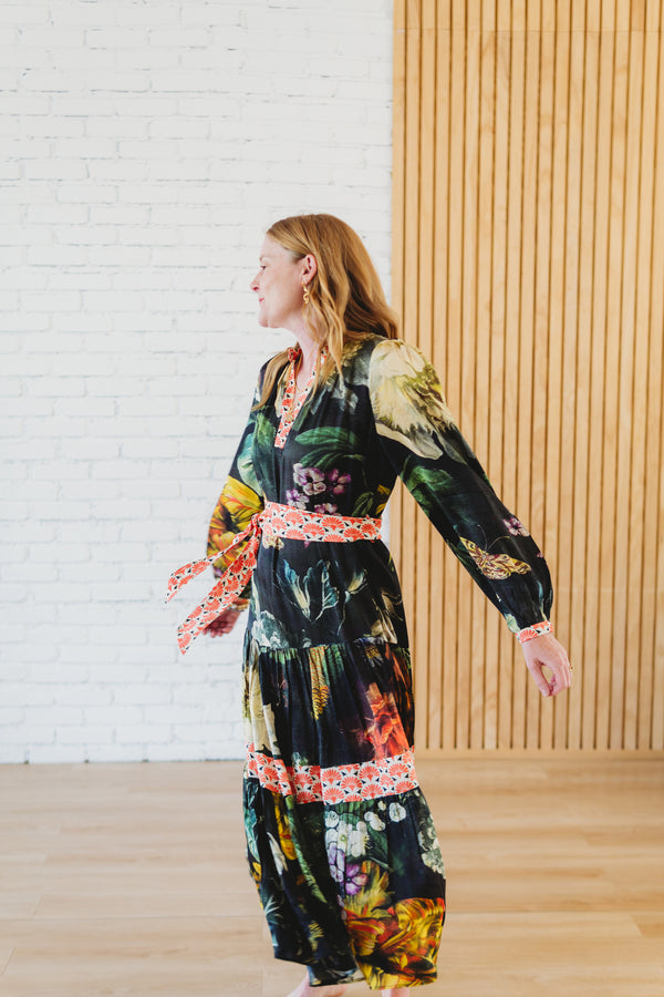 Audubon Drop Waist Dress