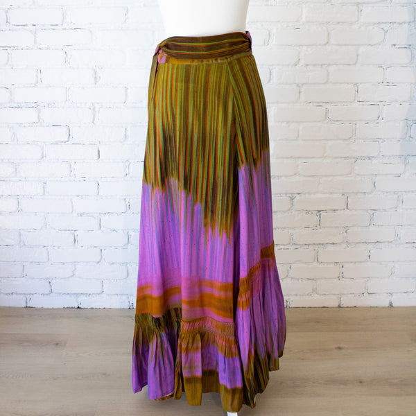 Wild Orchid 3-Way Wrap Skirt