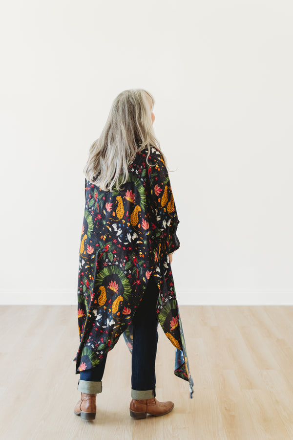 Wild & Free Long Kimono