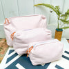 Blush Linen Bags