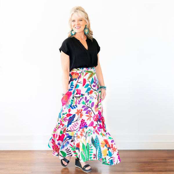 Otomi 3-Way Wrap Skirt
