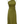 Green patterned dress on a mannequin against a white background