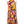 A sleeveless halter-neck maxi dress with a vibrant, dense floral print, displayed on a white mannequin torso against a plain white background.