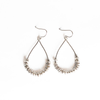 Nomad Teardrop Earring - Silver