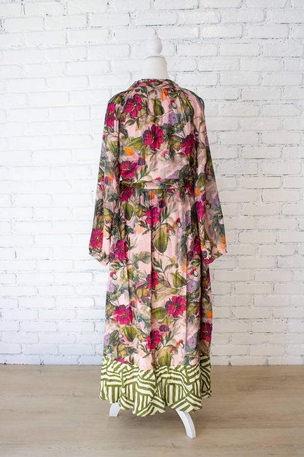 Kensington Side-Tie Ruffle Dress