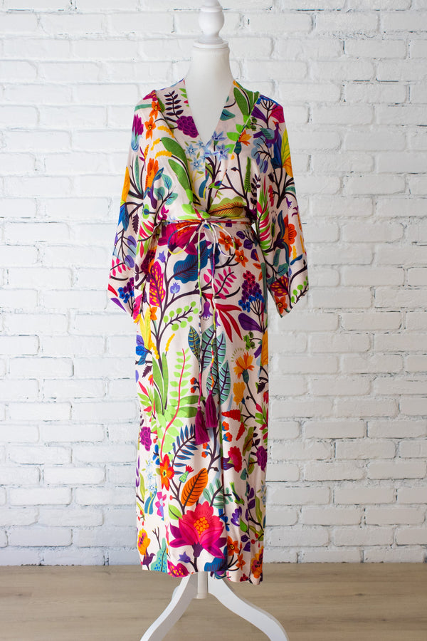 Otomi Wrap-Tie Dress