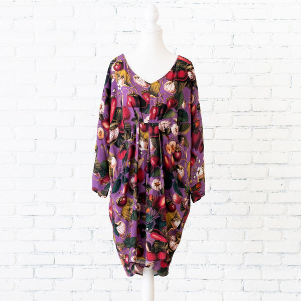 Fall Fraise Scoop Pocket Dress