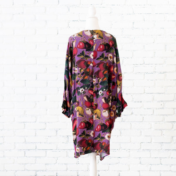 Fall Fraise Scoop Pocket Dress