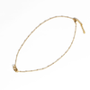 Dainty Chain w/ Charm Closure Necklace