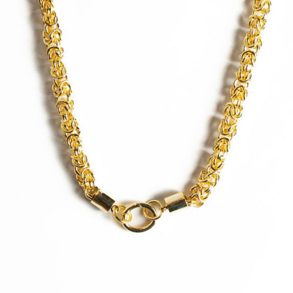 Loop Chain Necklace- Gold