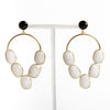 Gem Chandelier Earring- Moonstone