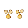 Gemstone Stud Earring- Citrine