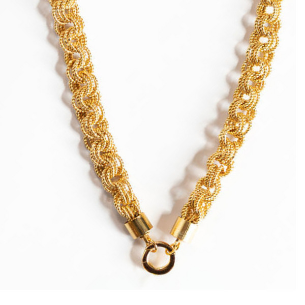 Gold Triple Loop Chain