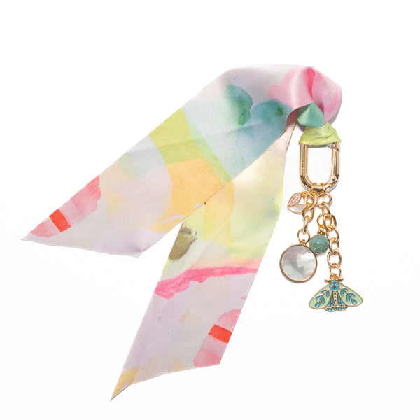 Flamingo Abstract Bag Charm