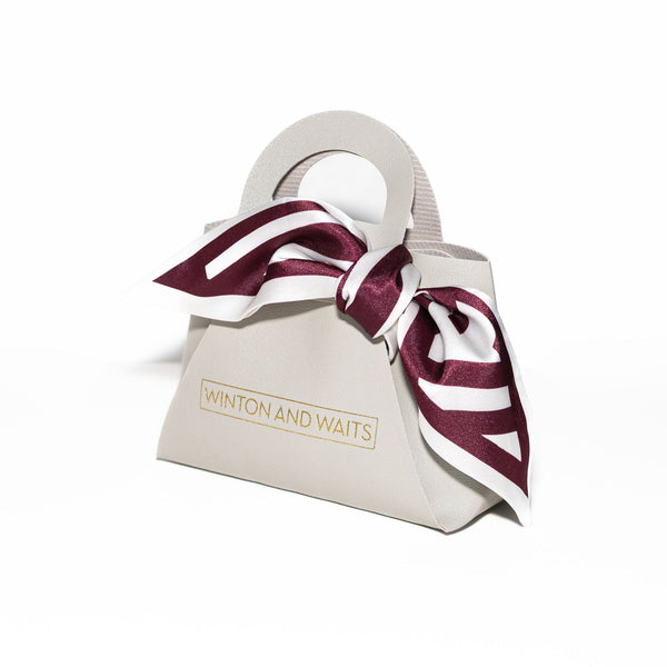 Game Day Accessory Scarf - Maroon & White