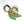 Game Day Accessory Scarf - Green & Gold