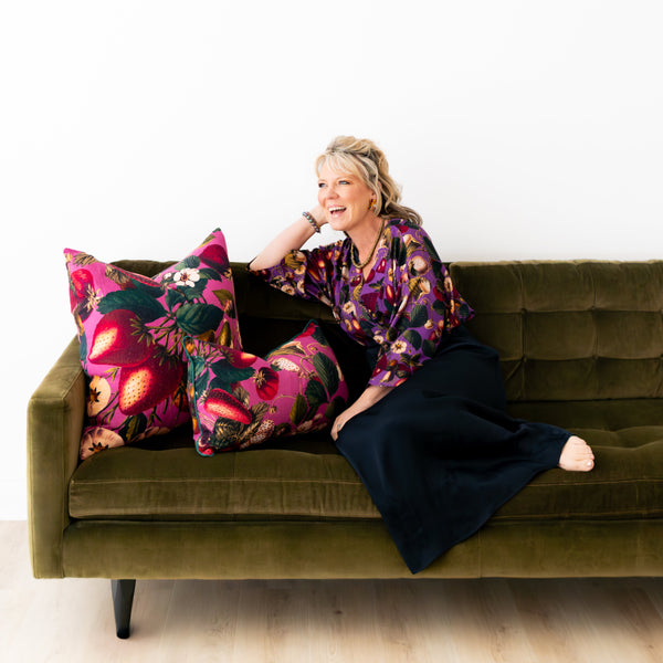 Fall Fraise Short Kimono