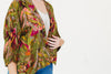 Featherington- Green Short Kimono